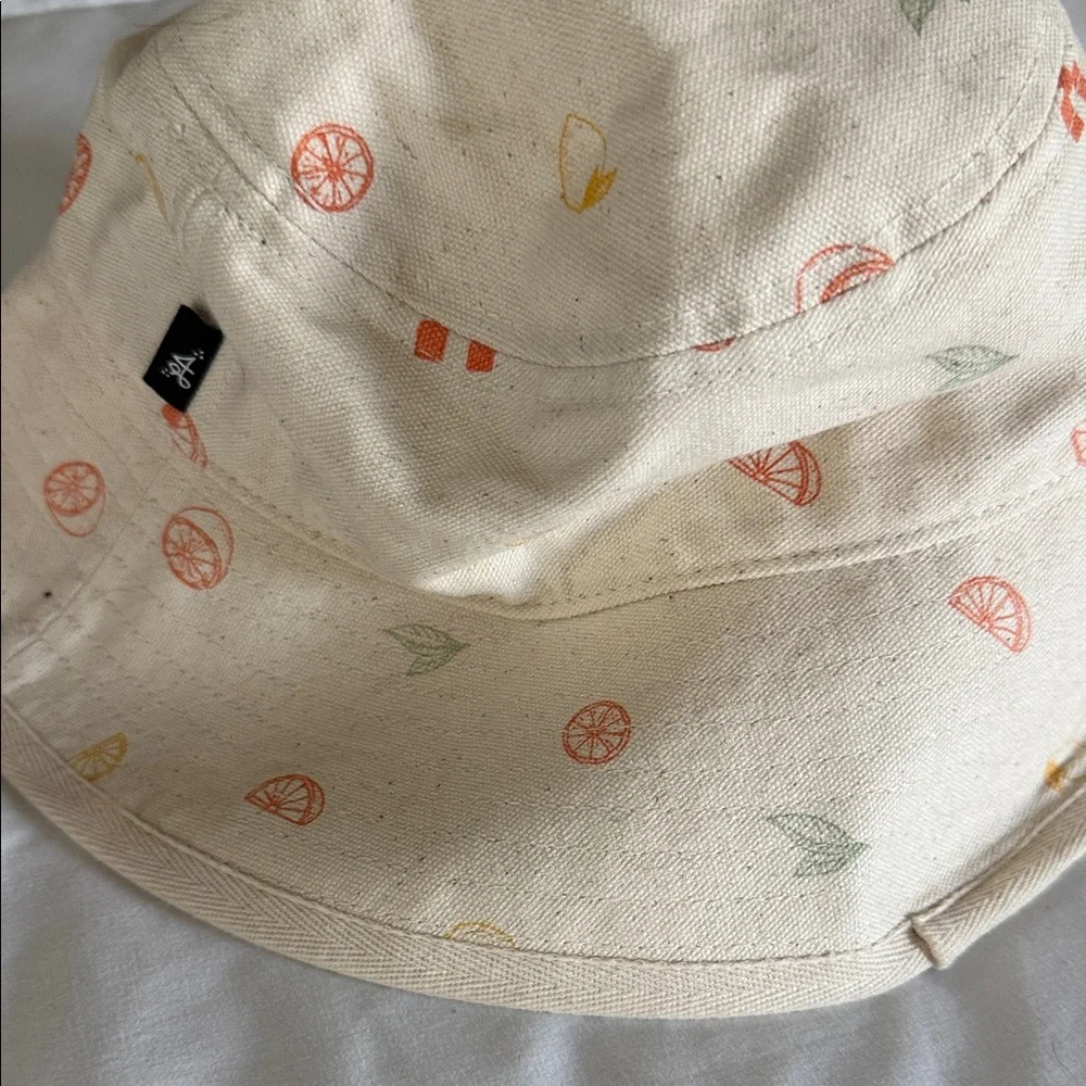 Vans Kids' Tan Hat with Fruit Motif